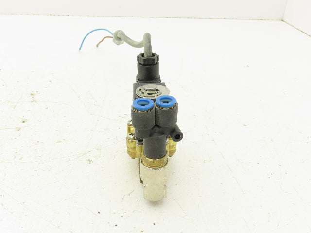 Sirai L180V17 Brass Solenoid Valve 3/8" BSP 2-Way Normally Closed 24V Coil