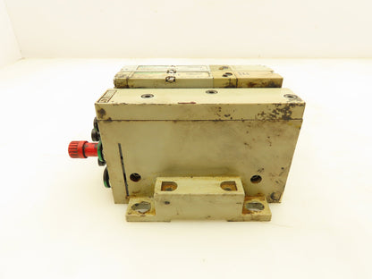 Numatics 051BA400K000030 Pneumatic 4/2 Solenoid Valve 2-Station Manifold 120V