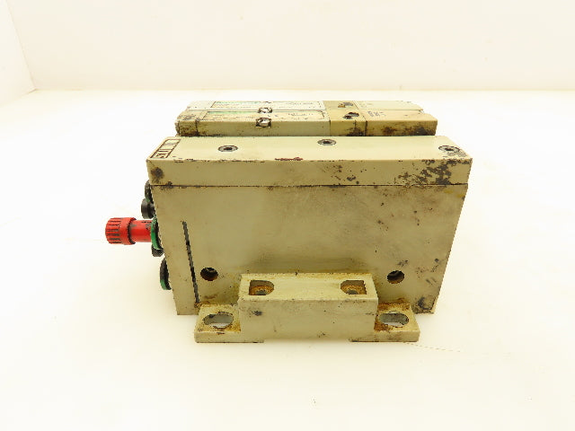 Numatics 051BA400K000030 Pneumatic 4/2 Solenoid Valve 2-Station Manifold 120V