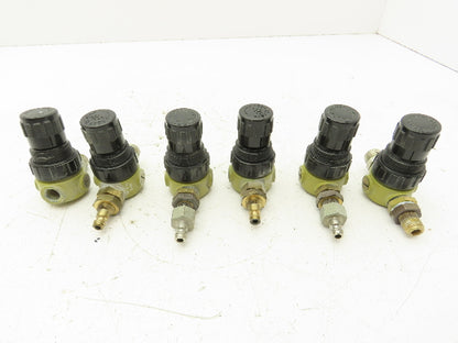 Norgren Mini Air Pressure Regulator Valve 116psi G1/4"   Lot of 6