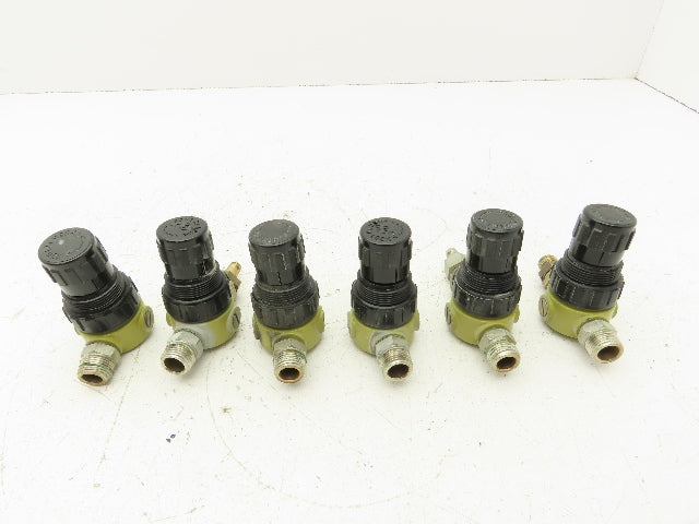 Norgren Mini Air Pressure Regulator Valve 116psi G1/4"   Lot of 6