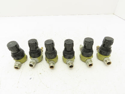 Norgren Mini Air Pressure Regulator Valve 116psi G1/4"   Lot of 6