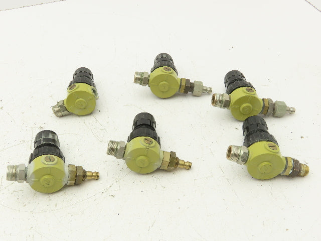 Norgren Mini Air Pressure Regulator Valve 116psi G1/4"   Lot of 6