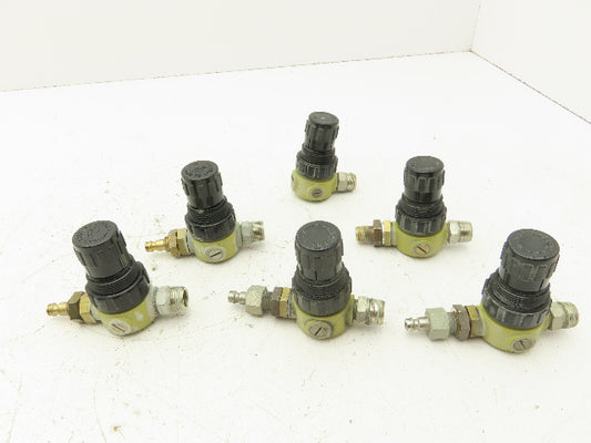 Norgren Mini Air Pressure Regulator Valve 116psi G1/4"   Lot of 6