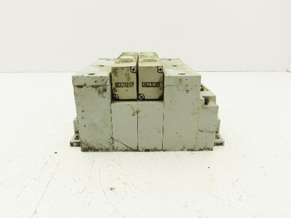 Numatics 2012 Series Pneumatic 4/2 Solenoid Valve 2-Station Manifold 24VDC