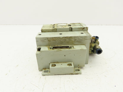 Numatics 2012 Series Pneumatic 4/2 Solenoid Valve 2-Station Manifold 24VDC