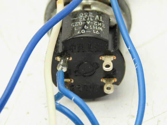 Potentiometer Control Knob 2A 250V 2.2 Ohms Lot of 6