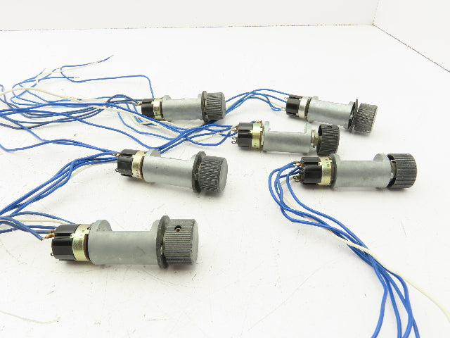 Potentiometer Control Knob 2A 250V 2.2 Ohms Lot of 6