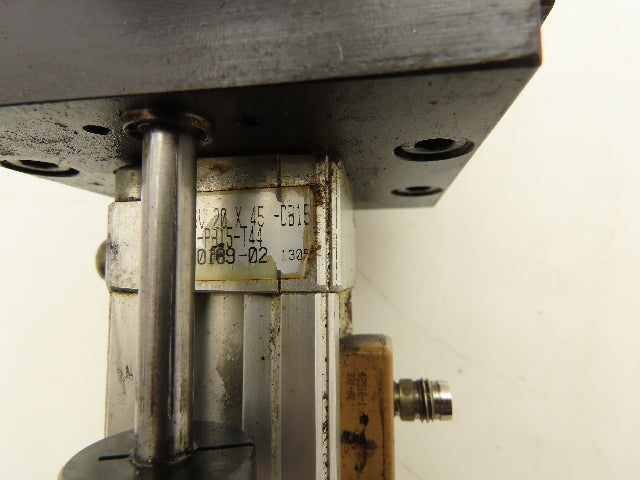 PHD CVBS6V Pneumatic Air Cylinder Clamp Assembly 20x45mm