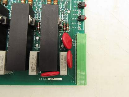 Magnetek E7203-51 Telemotive Telependant Output Module Circuit Board