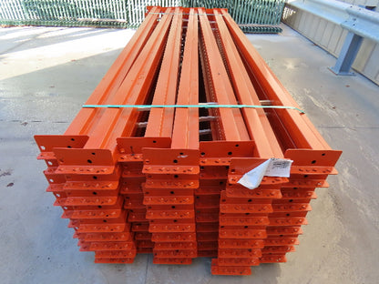 Interlake Teardrop Pallet Rack Racking Step Beam Crossmember 10' 120"x4" 3640 LB