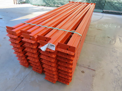 Interlake Teardrop Pallet Rack Racking Step Beam Crossmember 10' 120"x4" 3640 LB