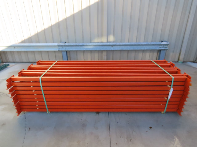 Interlake Teardrop Pallet Rack Racking Step Beam Crossmember 10' 120"x4" 3640 LB