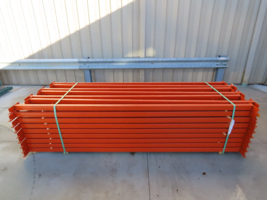 Interlake Teardrop Pallet Rack Racking Step Beam Crossmember 10' 120"x4" 3640 LB