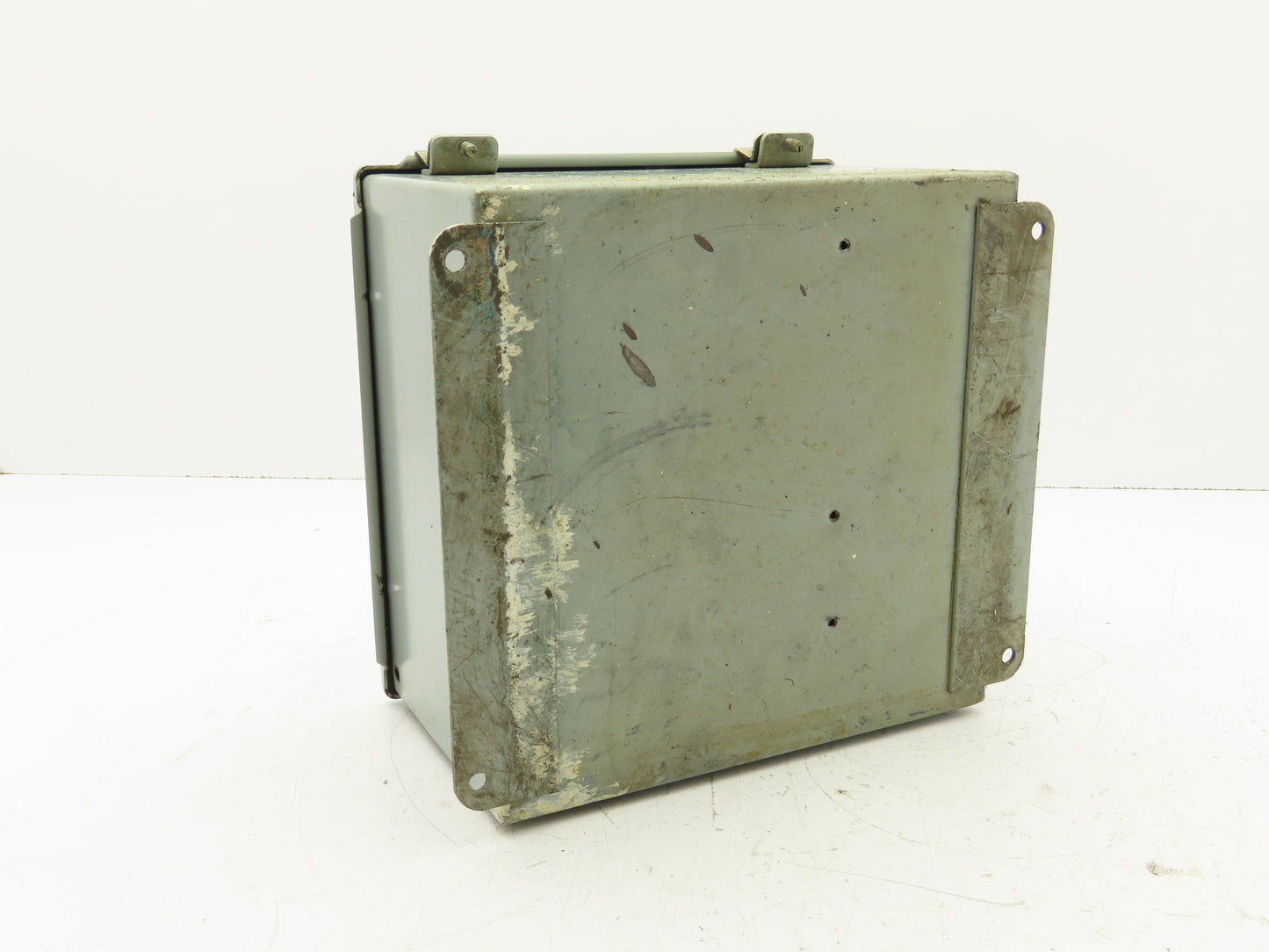 Hoffman A10106CH Electrical Enclosure Junction Box E-Stop Pushbutton 10x10x6"
