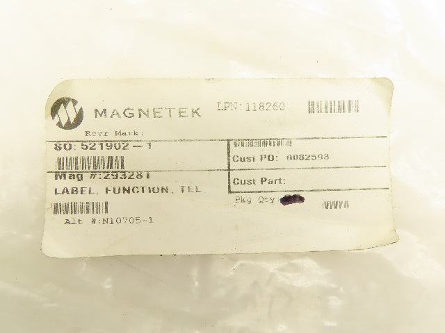 Magnetek 521902-1 Telemotive TX Remote Replacement Sticker Label Lot of 23
