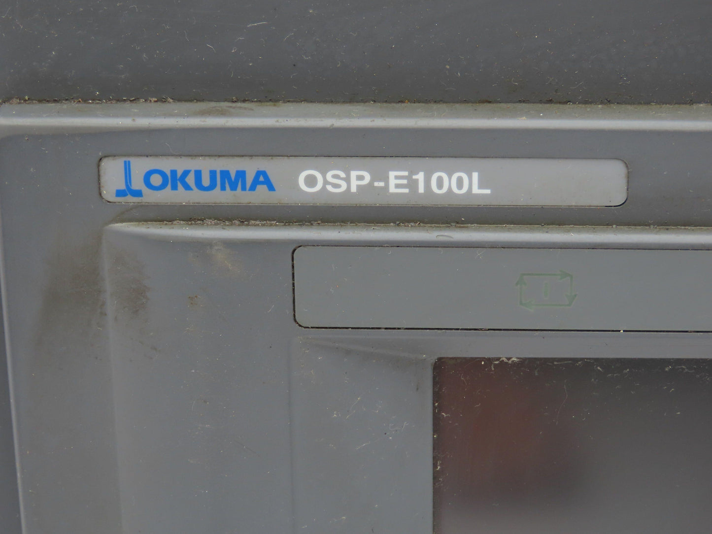 Okuma OSP-E100L Operator Control Panel TFT-E10I Monitor Assy LU-25 CNC Lathe