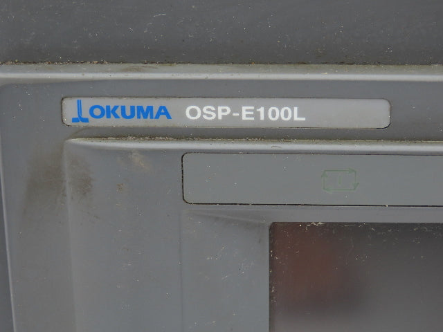 Okuma OSP-E100L Operator Control Panel TFT-E10I Monitor Assy LU-25 CNC Lathe