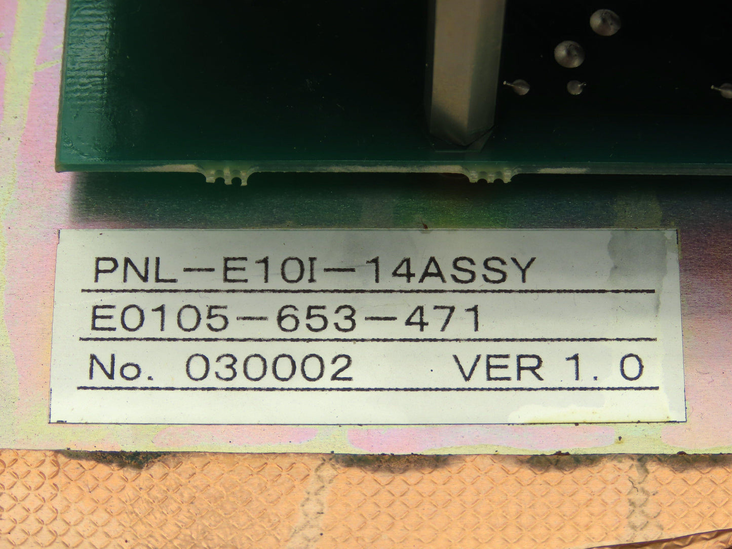 Okuma OSP-E100L Operator Control Panel TFT-E10I Monitor Assy LU-25 CNC Lathe