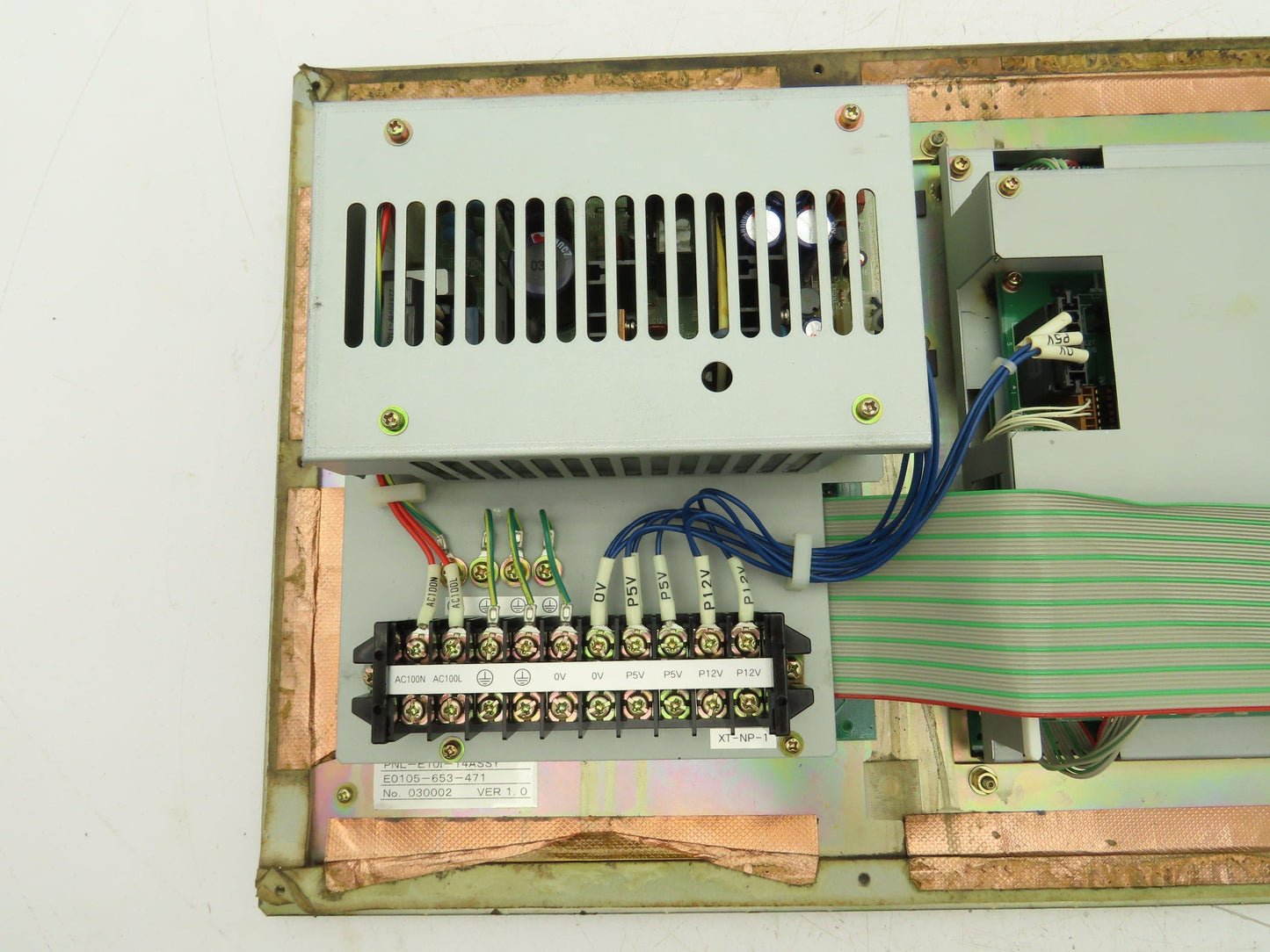 Okuma OSP-E100L Operator Control Panel TFT-E10I Monitor Assy LU-25 CNC Lathe