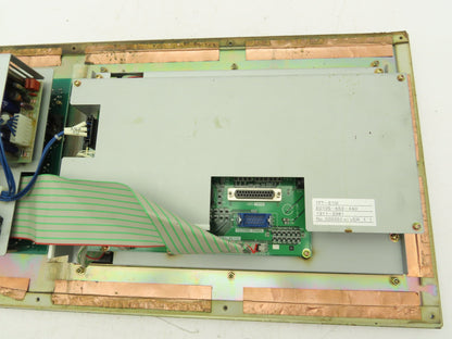 Okuma OSP-E100L Operator Control Panel TFT-E10I Monitor Assy LU-25 CNC Lathe