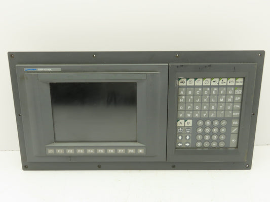 Okuma OSP-E100L Operator Control Panel TFT-E10I Monitor Assy LU-25 CNC Lathe