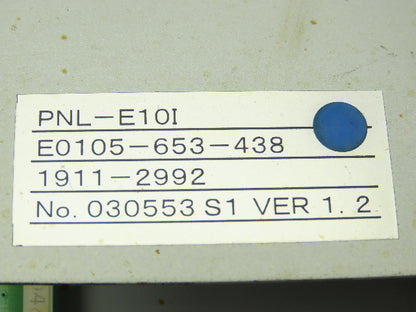 Okuma OSP-E100L Operator Control Panel PNL-E10I Monitor Assy LU-300 CNC Lathe