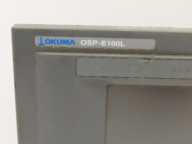 Okuma OSP-E100L Operator Control Panel PNL-E10I Monitor Assy LU-300 CNC Lathe