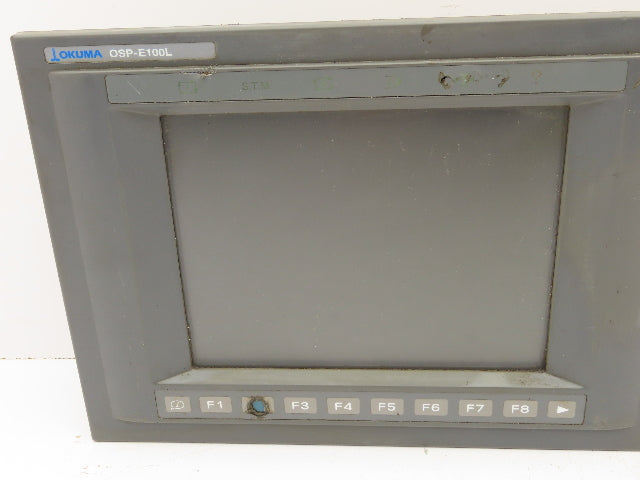 Okuma OSP-E100L Operator Control Panel PNL-E10I Monitor Assy LU-300 CNC Lathe