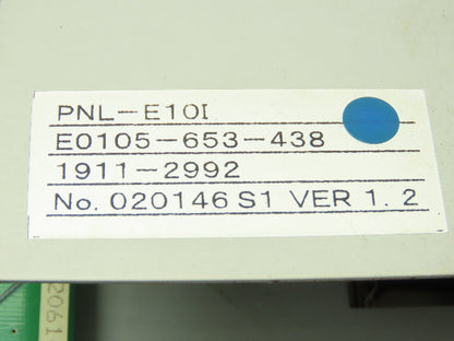 Okuma OSP-E100L Operator Control Panel PNL-E10I Monitor Assy LU-300 CNC Lathe