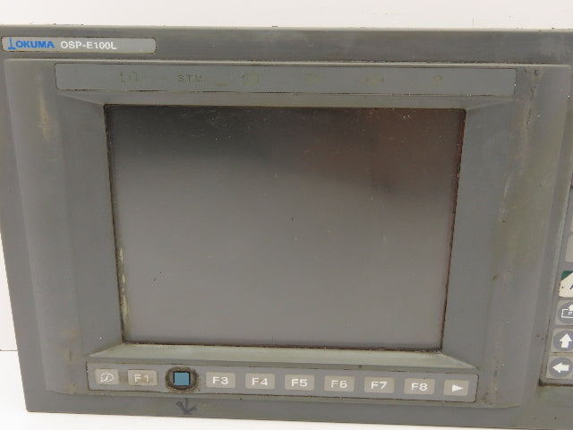 Okuma OSP-E100L Operator Control Panel PNL-E10I Monitor Assy LU-300 CNC Lathe