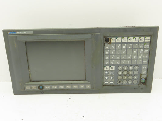 Okuma OSP-E100L Operator Control Panel PNL-E10I Monitor Assy LU-300 CNC Lathe