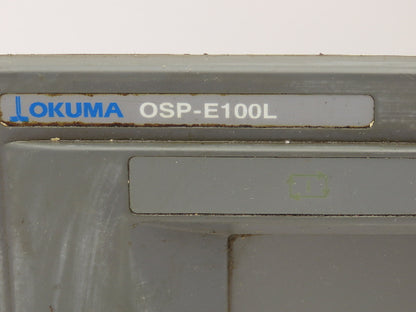 Okuma OSP-E100L Operator Control Panel PNL-E10I Monitor Assy LU-25 CNC Lathe