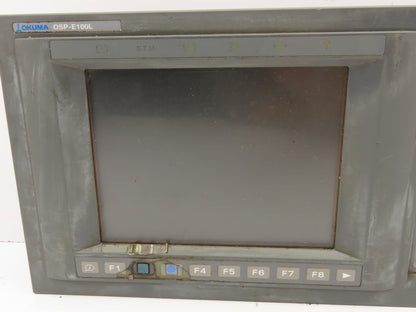 Okuma OSP-E100L Operator Control Panel PNL-E10I Monitor Assy LU-25 CNC Lathe