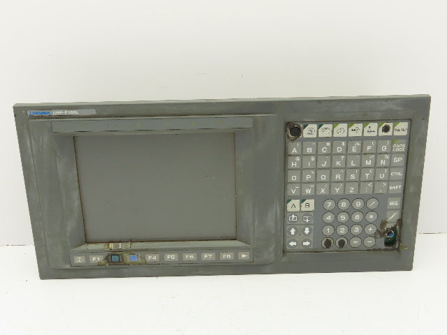 Okuma OSP-E100L Operator Control Panel PNL-E10I Monitor Assy LU-25 CNC Lathe