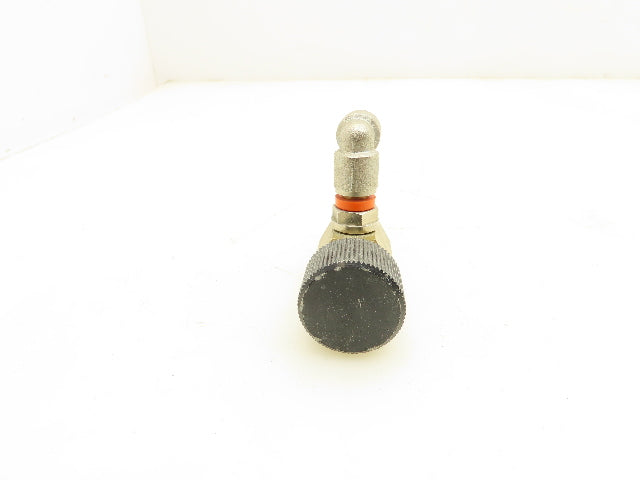Adjustable Elbow Air Flow Control Needle Valve 3-3.5 Turn 1/8" Lot of 8