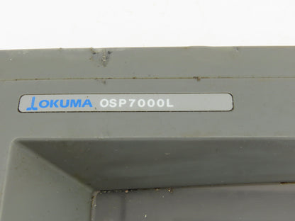 Okuma OSP7000L Operator Control Panel Keypad Monitor LU-15 CNC Lathe