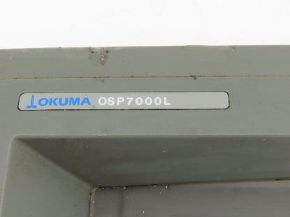 Okuma OSP7000L Operator Control Panel Keypad Monitor LU-15 CNC Lathe