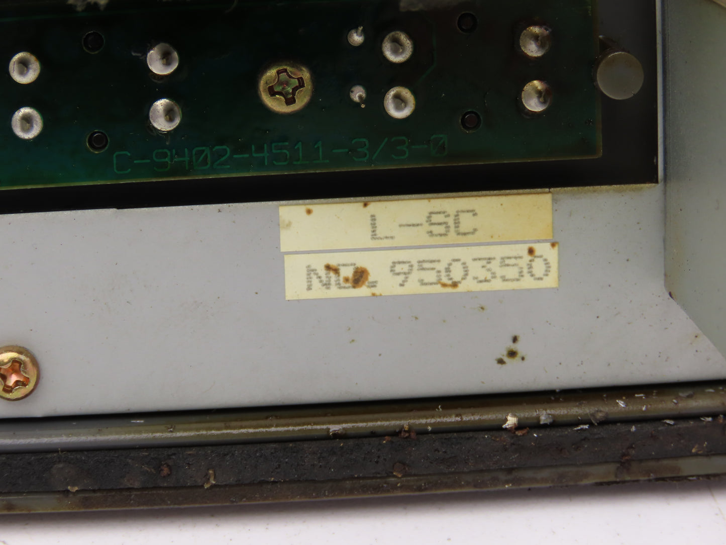 Okuma OSP7000L Operator Control Panel Keypad Monitor LU-15 CNC Lathe