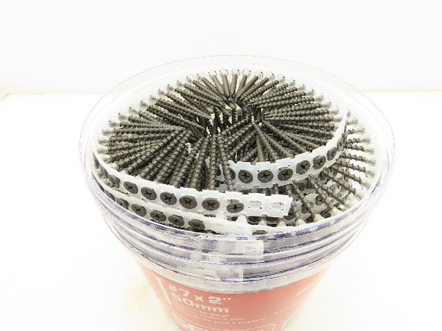 Senco 07A200P Dura Spin Drywall Screws #7 x 2" #2 Philip Head 1000 pk Lot of 2