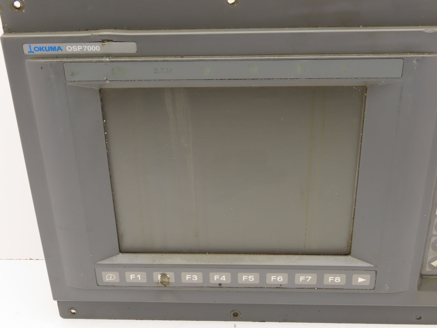 Okuma OSP7000 Operator Control Panel Monitor LU-15 CNC Lathe HA-E0105-653-460