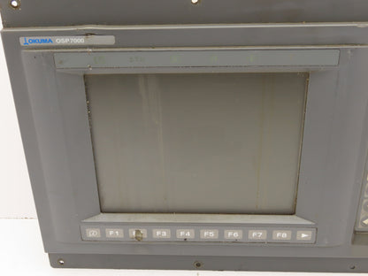 Okuma OSP7000 Operator Control Panel Monitor LU-15 CNC Lathe HA-E0105-653-460