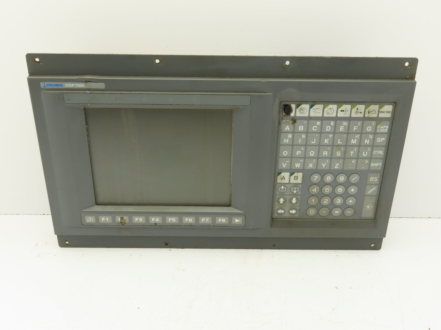 Okuma OSP7000 Operator Control Panel Monitor LU-15 CNC Lathe HA-E0105-653-460