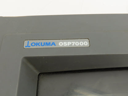 Okuma OSP7000 Operator Control Panel Monitor LU-15 CNC Lathe HA-E0105-653