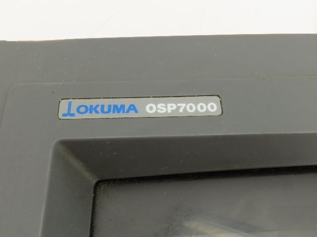 Okuma OSP7000 Operator Control Panel Monitor LU-15 CNC Lathe HA-E0105-653