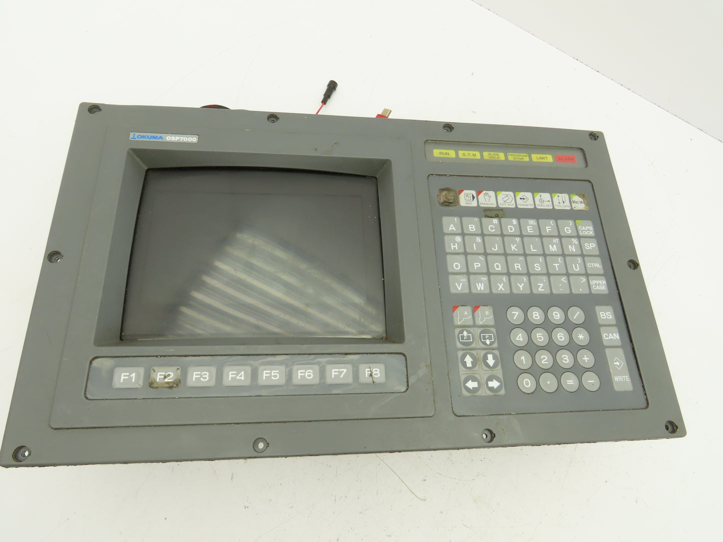 Okuma OSP7000 Operator Control Panel Monitor LU-15 CNC Lathe HA-E0105-653