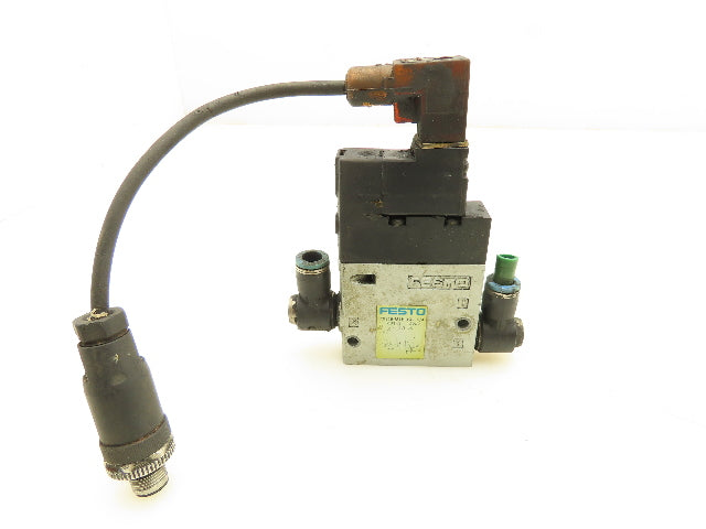 Festo CPE18-M1H-3GL-1/4 Solenoid Valve 24VDC Internal Pilot Air 3/2 Way 1/4"NPT