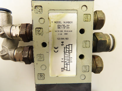 Numatics 92179-DC Solenoid Valve 24VDC 4.0W 14.5-120 PSIG 1-8.3 Lot Of 2
