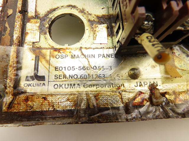 Okuma 7000L-S CE OSP Machine Operator Control Panel w/Pulse Handwheel CNC Lathe