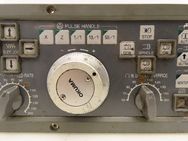 Okuma 7000L-S CE OSP Machine Operator Control Panel w/Pulse Handwheel CNC Lathe